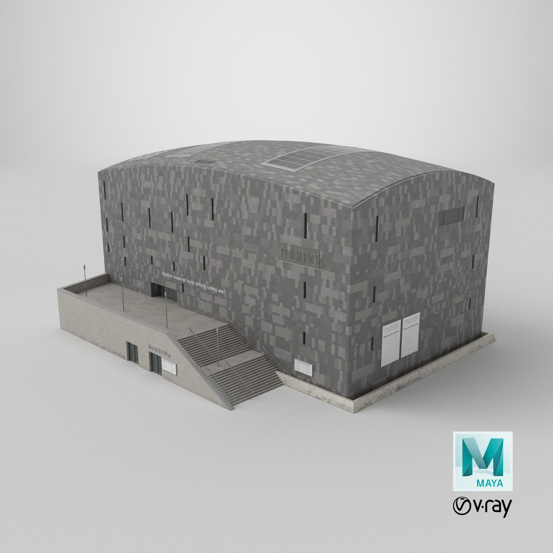 MUMOK Museum Building 3D https://p.turbosquid.com/ts-thumb/uo/SLsn0q/c4/stemcell_maya_vray_render/png/1729601384/1920x1080/fit_q87/cc21caffb6254483038802d4d4d251c5a487e704/stemcell_maya_vray_render.jpg