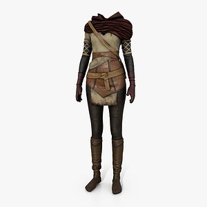 Women Warrior Vintage Costume