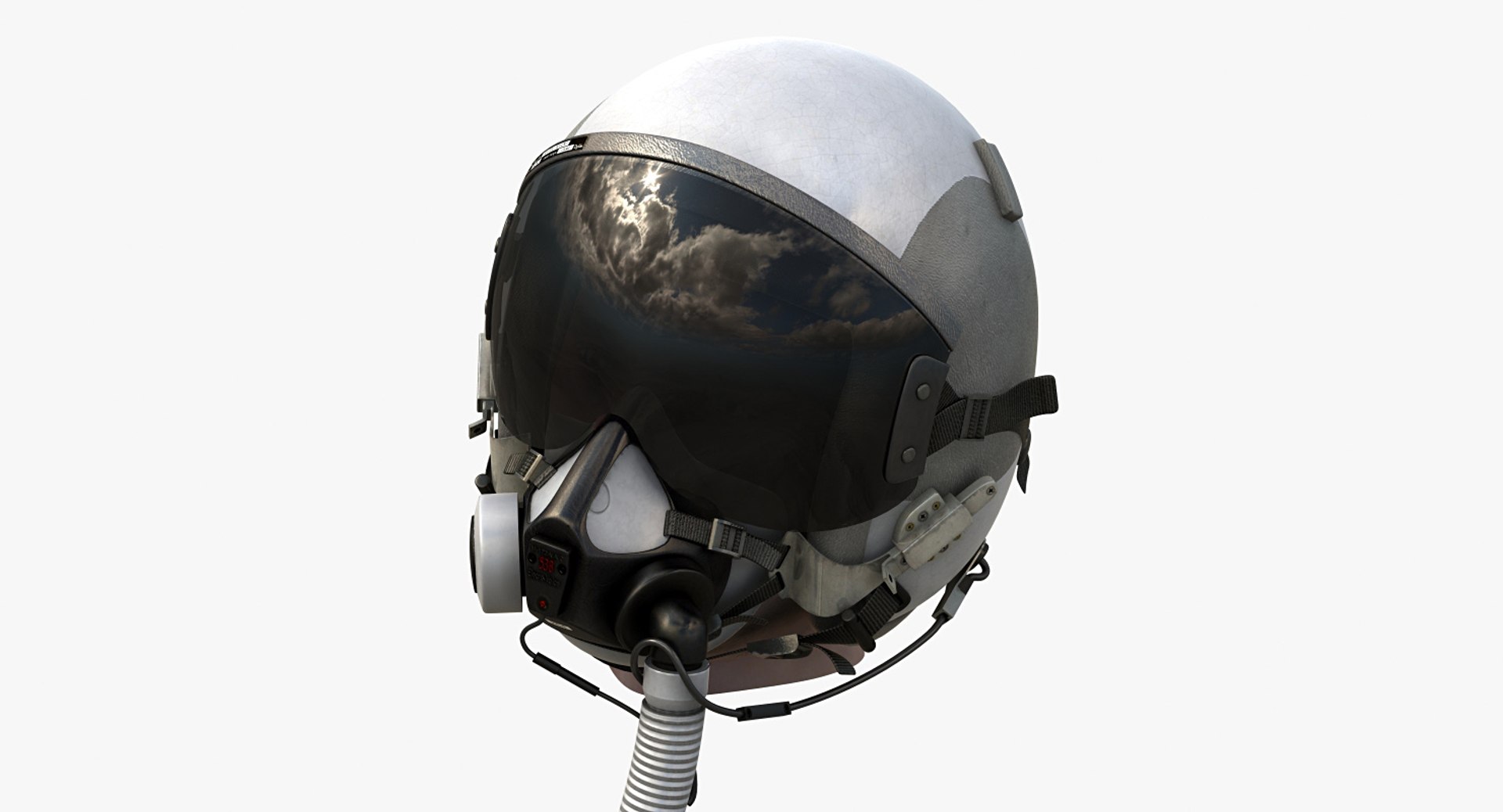 Support GoPro Hero7 for jet helmet and ski helmet, 3D CAD Model Library
