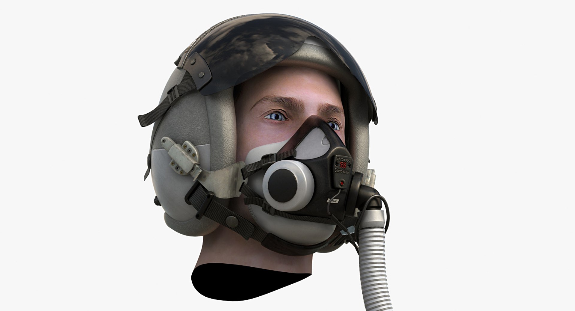 3ds Max Flight Helmet