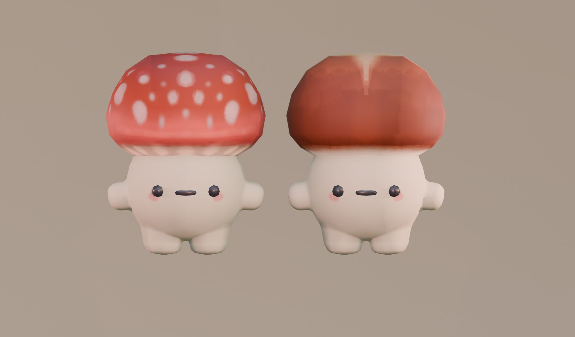 3D Cute Mushrooms - Bundle! https://p.turbosquid.com/ts-thumb/uo/Yl5nZw/vi/mushroomboleteboth/png/1788471679/1920x1080/fit_q87/614f1aa1b9b822a77ec8a0b875ff484f382782b0/mushroomboleteboth.jpg
