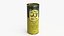 Collezione di lattine di olio d'oliva