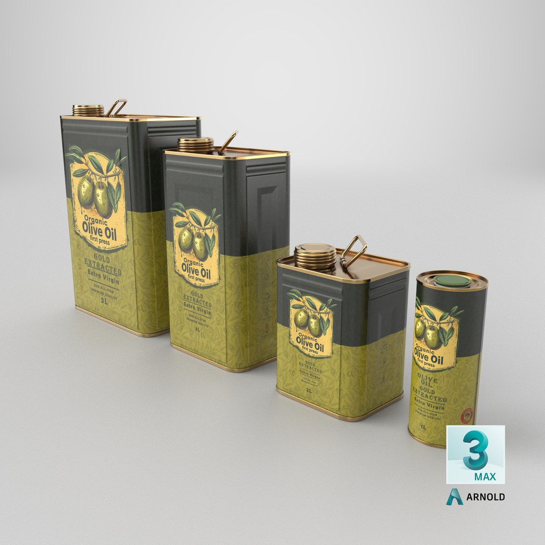 Olive Oil Can Collection model https://p.turbosquid.com/ts-thumb/uo/bgILEd/fT/stemcell_max_arnold_render/png/1724163414/1920x1080/fit_q87/47427a39e2220e508214a92fca870934aaa22327/stemcell_max_arnold_render.jpg