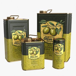 Olive Oil Can Collection