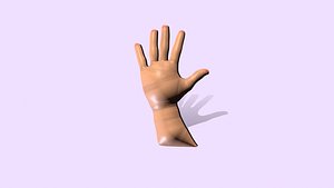 Hand Rigged Animated Game Ready model