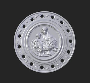 virgin mary pendant