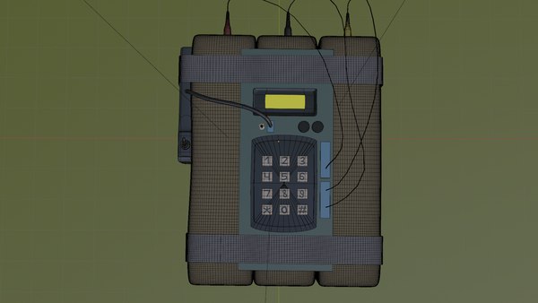 C4 bomb 3D model 3D model - TurboSquid 1855102