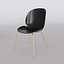 Beetle Dining Chair Un-Upholstered by Gubi