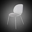 Beetle Dining Chair Un-Upholstered by Gubi