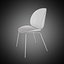 Beetle Dining Chair Un-Upholstered by Gubi