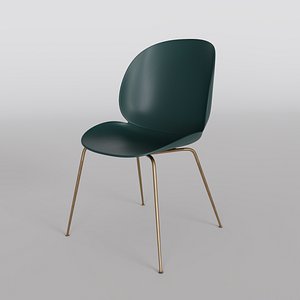 3D Beetle Dining Chair Un-Upholstered by Gubi model