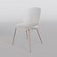 Beetle Dining Chair Un-Upholstered by Gubi