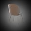 Beetle Dining Chair Un-Upholstered by Gubi