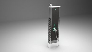 3D electric charging station model