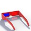 3d 3ds realistic glasses