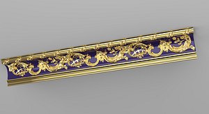3D stucco molding