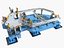 Industrial Equipment 38-Car Side Panel Outer Welding Fixture 3D model