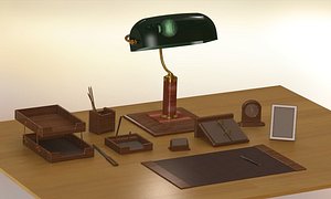 office desk pen lamp model