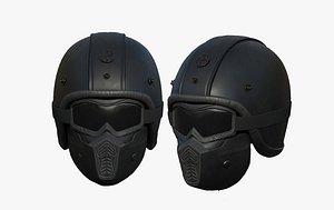 3D helmet sci model
