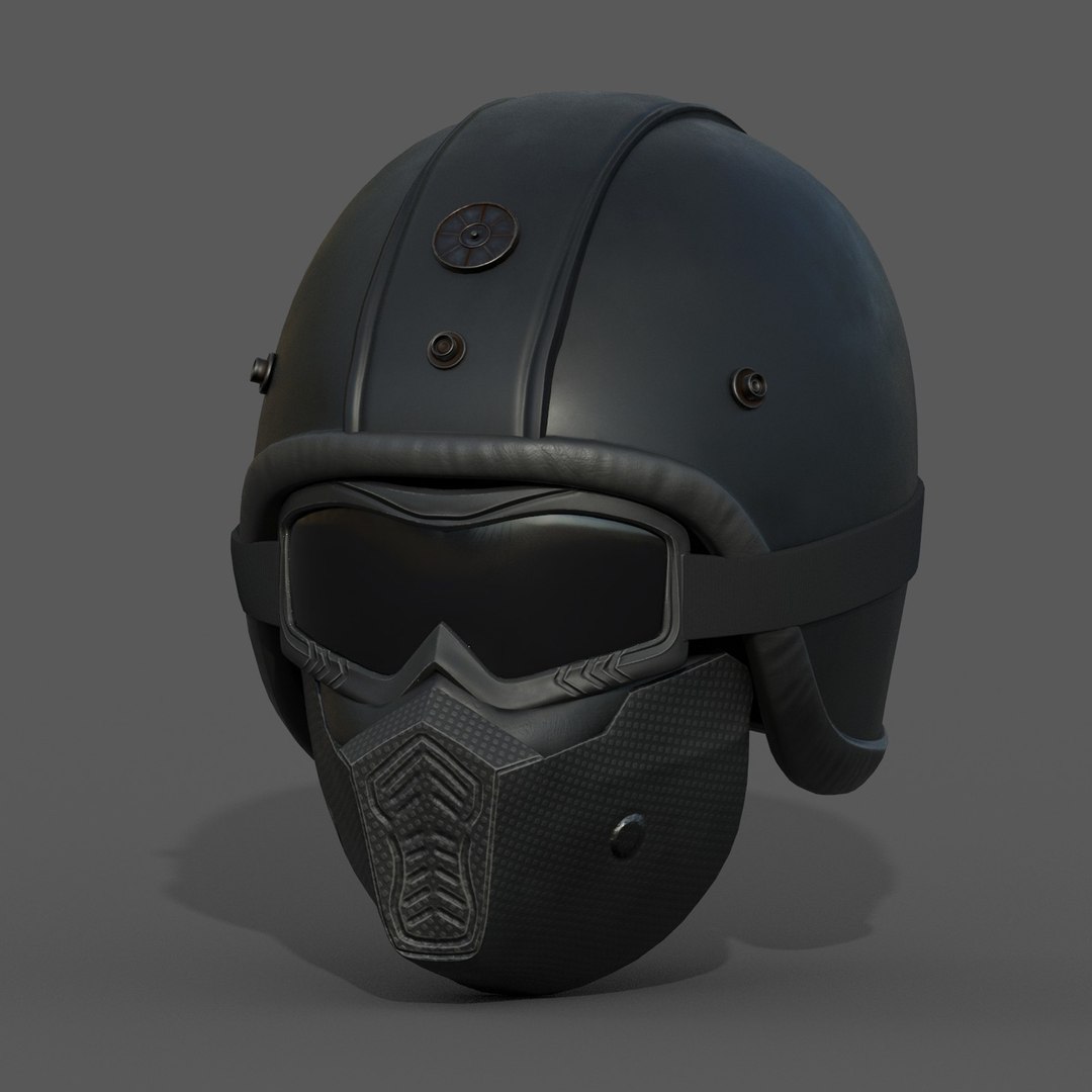 3D Helmet Sci Model - TurboSquid 1530478