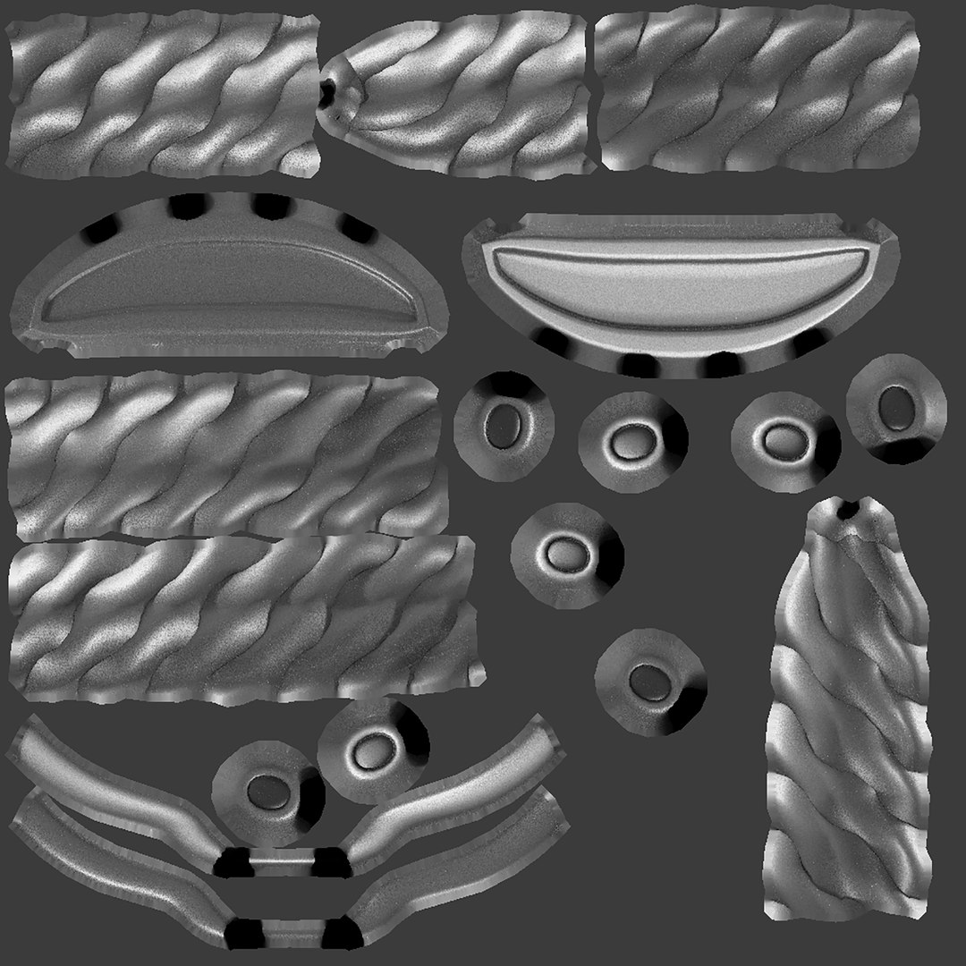 3D Medieval Fantasy Gold Necklace TurboSquid 1945531