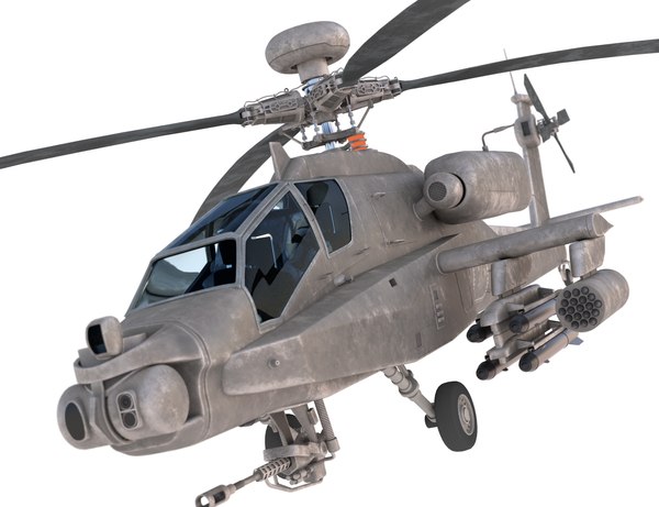 AH-64アパッチロングボウ3Dモデル - TurboSquid 1262399