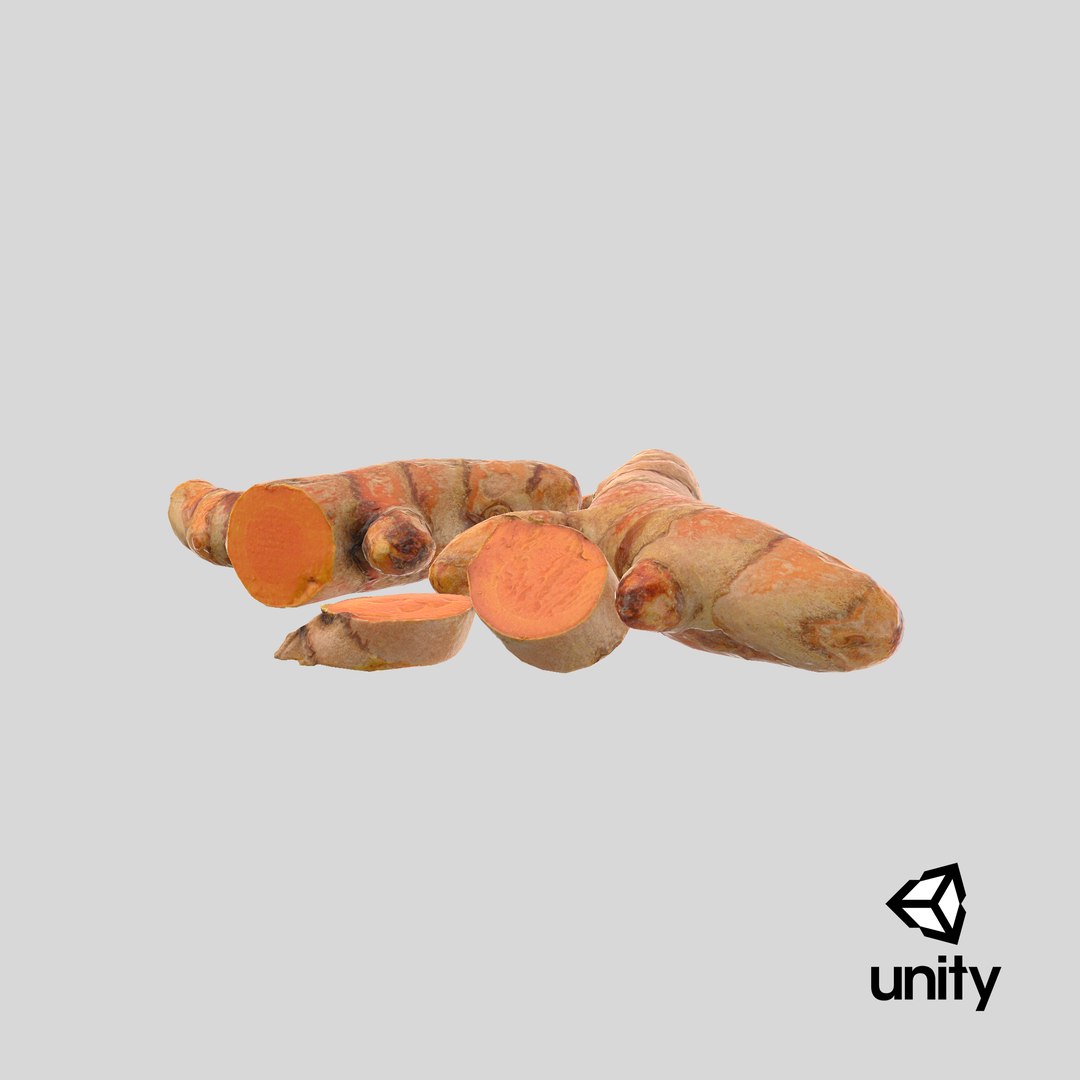 Turmeric Root v2 3D https://p.turbosquid.com/ts-thumb/up/F1mqOv/GY/stemcell_unity_render/png/1647931436/1920x1080/fit_q87/e062297517a91f46e37bdf32db58d3eaa75ff330/stemcell_unity_render.jpg