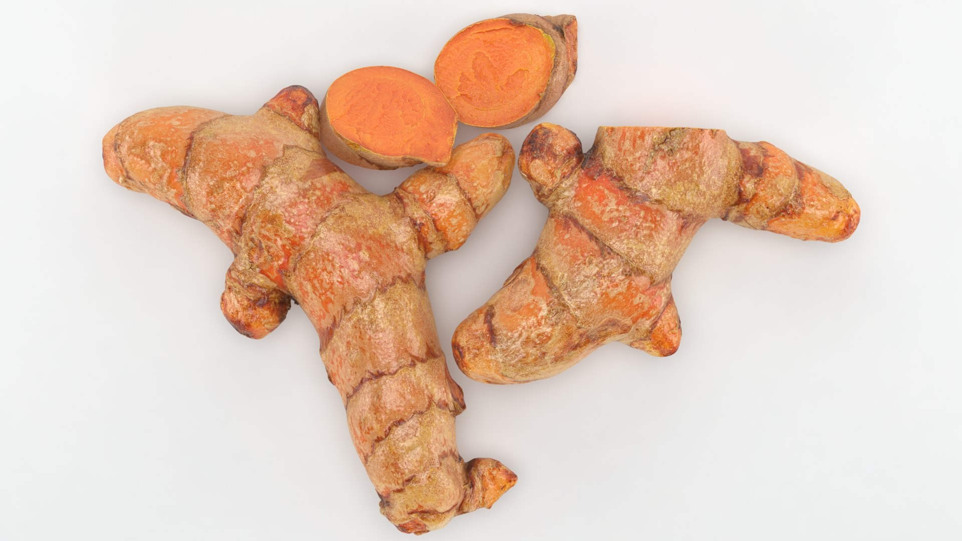 Turmeric Root v2 3D https://p.turbosquid.com/ts-thumb/up/F1mqOv/c5/turmericrootv2_b0010/jpg/1646580615/1920x1080/fit_q87/a528f0b2efa63e6cd34e51096db317f0ffa363b1/turmericrootv2_b0010.jpg