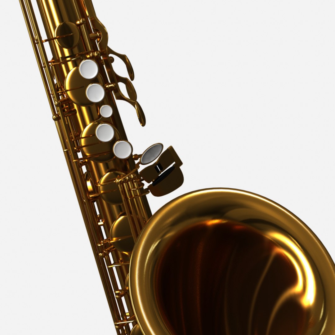 3d Saxophone Tenor Selmer Model