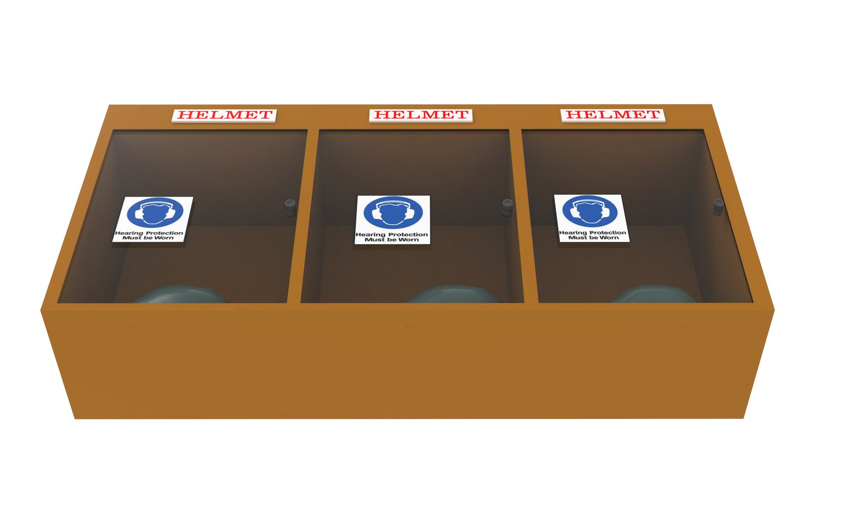 3D Helmet Storage Rack Model - TurboSquid 2172892