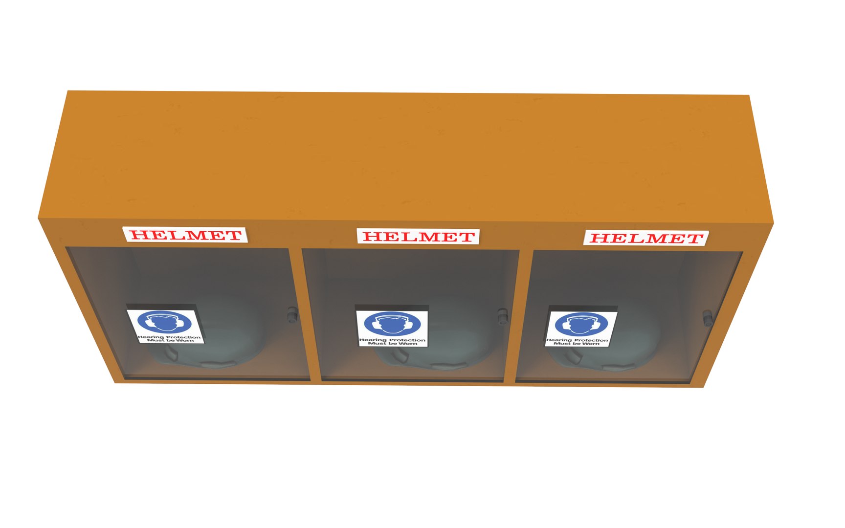 3D Helmet Storage Rack Model - TurboSquid 2172892
