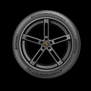 continental extreme contact tire 3D