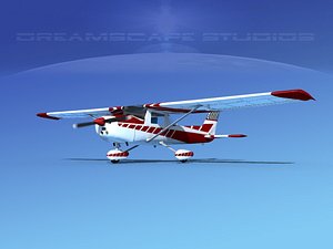 cessna 150 aerobat 3d model