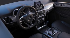 Interior Mercedes gle 250 (LOW detail)