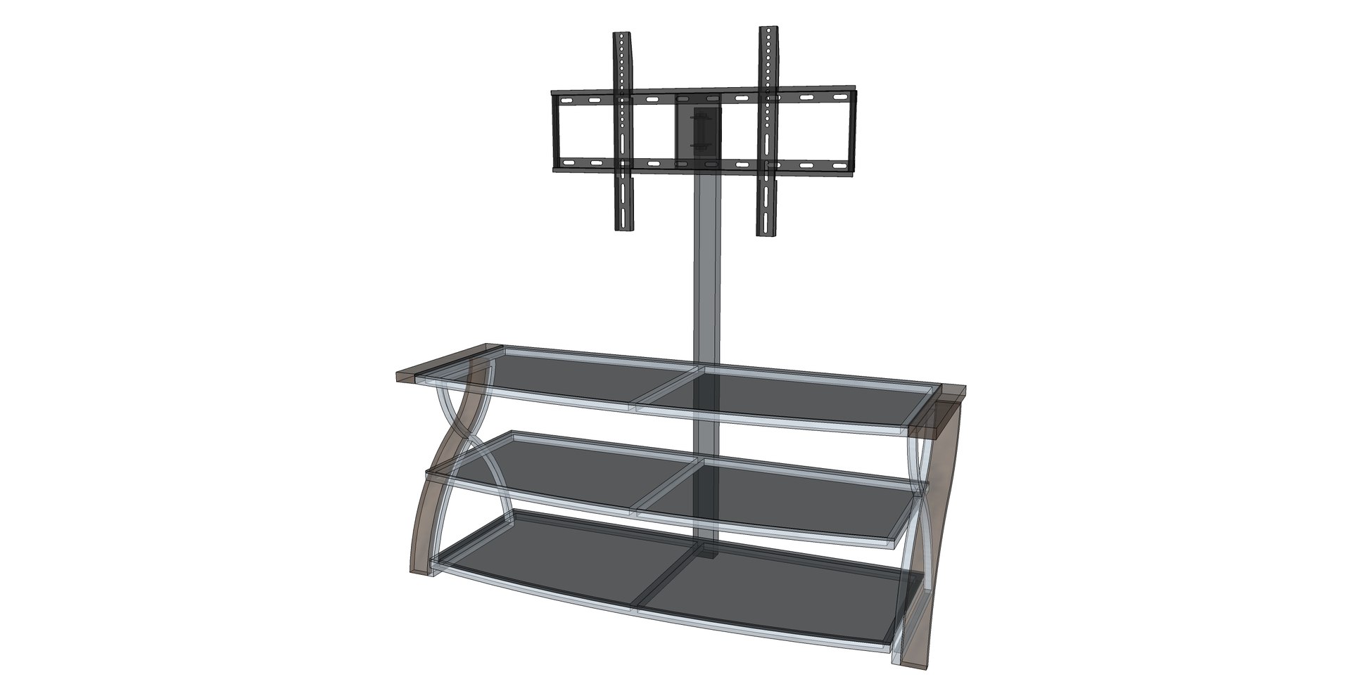 whalen furniture bbxl54nv 3in1 3d model