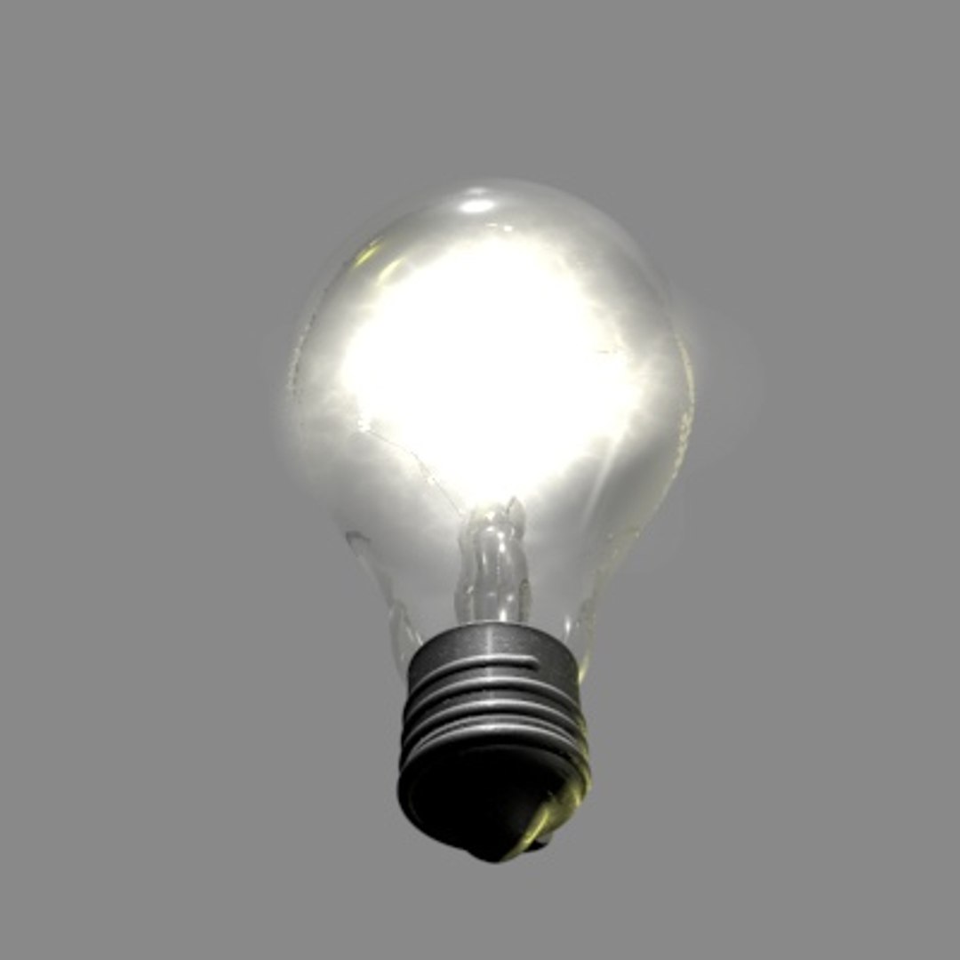 3d C4d Light Bulb