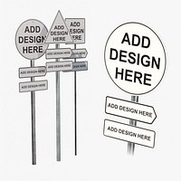 Road Signs Assemblies - Customizable Essentials