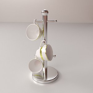 mug tree 3d model