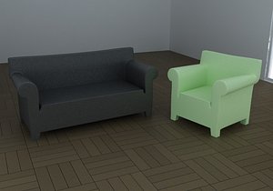 bubble sofa armchair 3d max