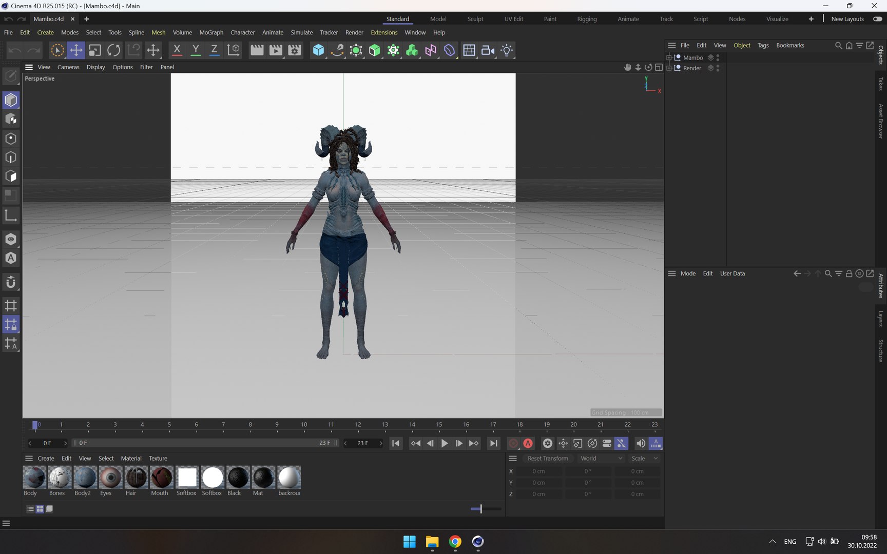 Mambo 3D Model - TurboSquid 2081999
