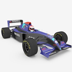 3D 1994 Simtek Car model