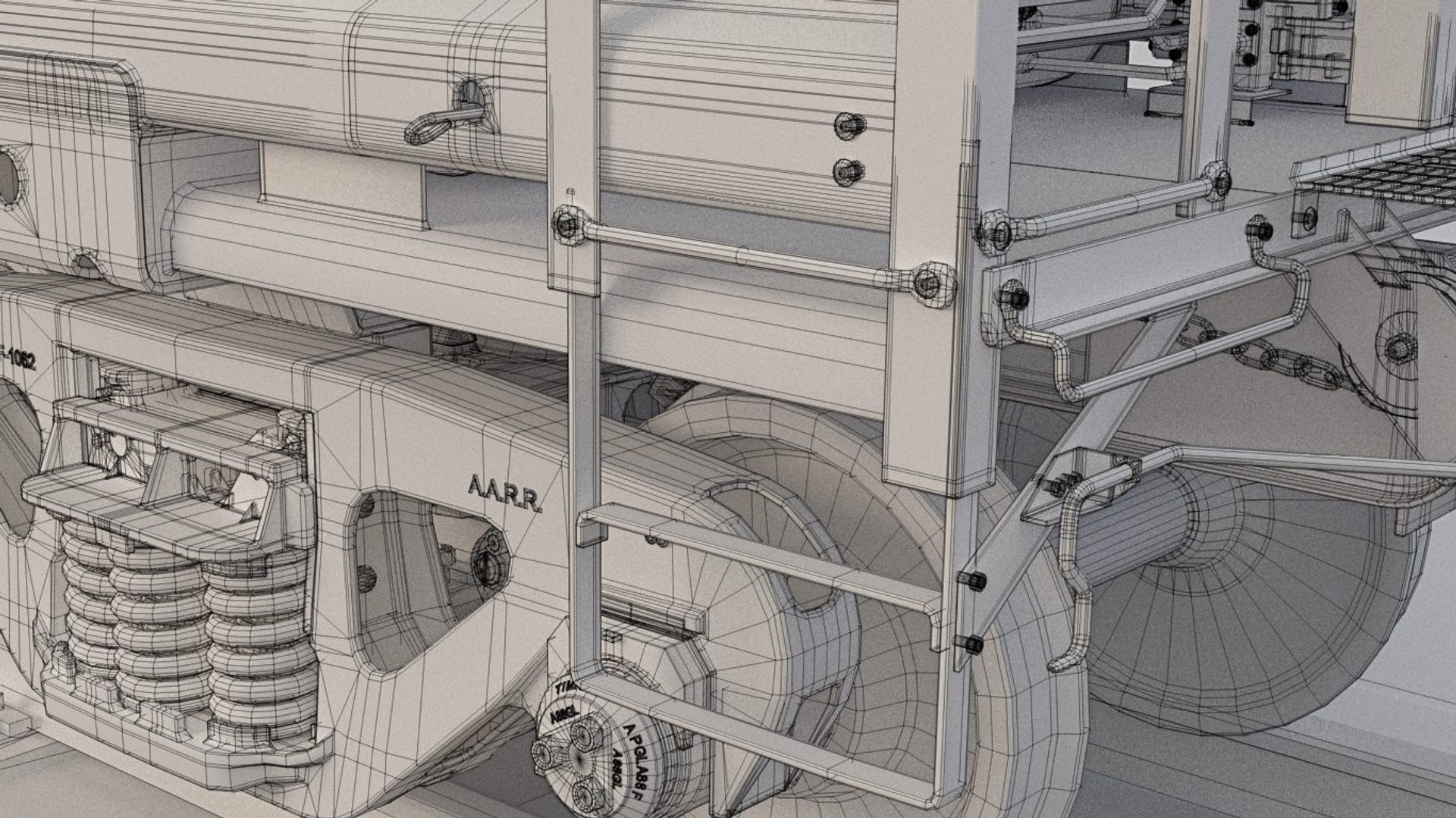 Train Ncux 3D Model - TurboSquid 1524226