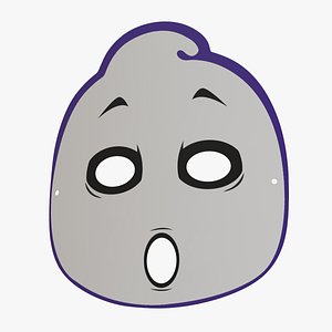 Halloween Ghost Masks for Children 3D model