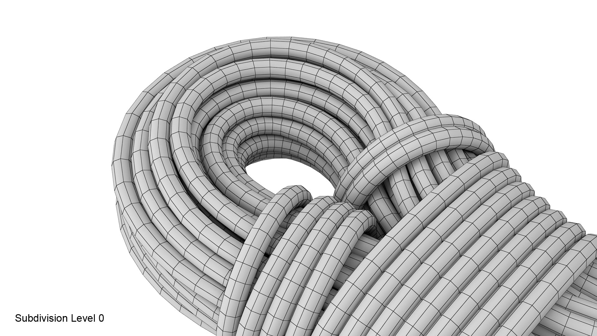 3D Climbing Rope Model - TurboSquid 1609497