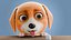 Simpatico cane dei cartoni animati