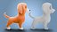 Simpatico cane dei cartoni animati