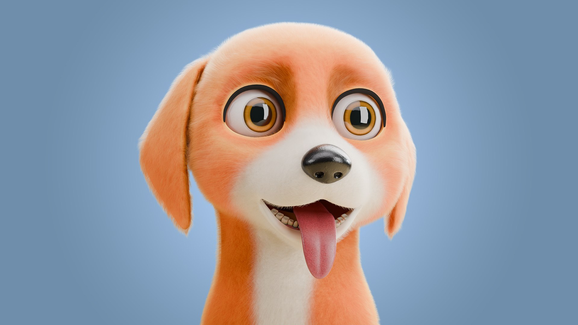 Cute Cartoon Dog 3D model https://p.turbosquid.com/ts-thumb/up/hUsIFC/T8/1/jpg/1756920539/1920x1080/fit_q87/ffb7843b904bcea58827a81e2e1c7c79dc70ec79/1.jpg