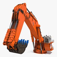 Backhoe Dredger Backacter 1100