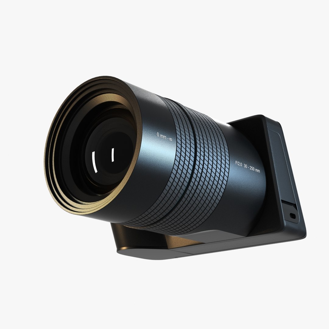 Lytro Illum Digital Camera 3d Model