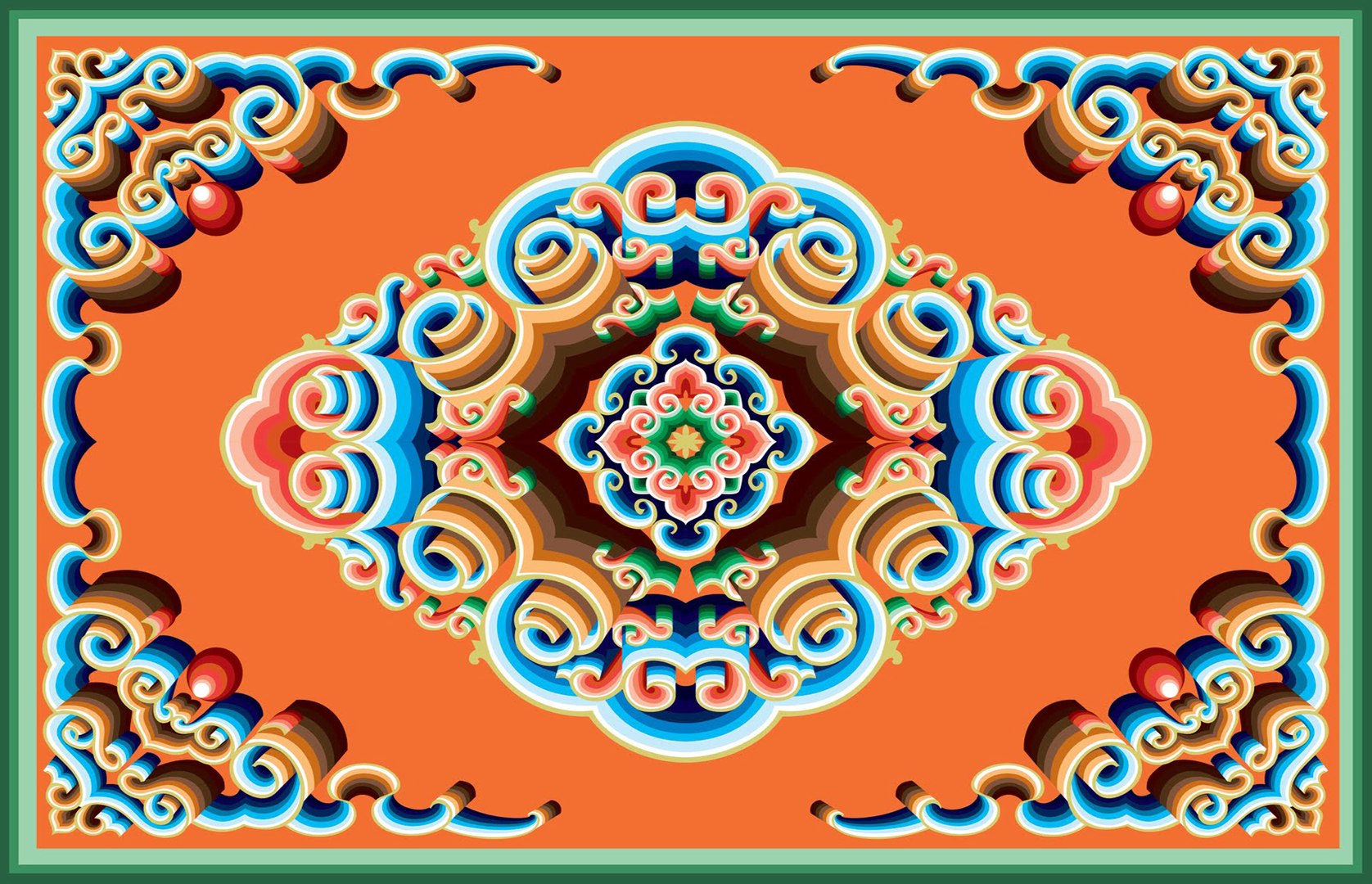 3D Mongolian Ger Yurta - TurboSquid 1317318